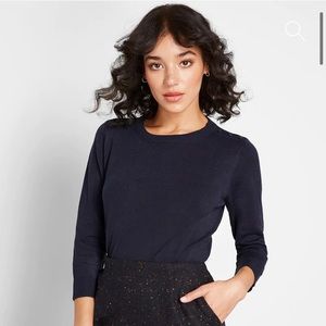 ModCloth Black sweater